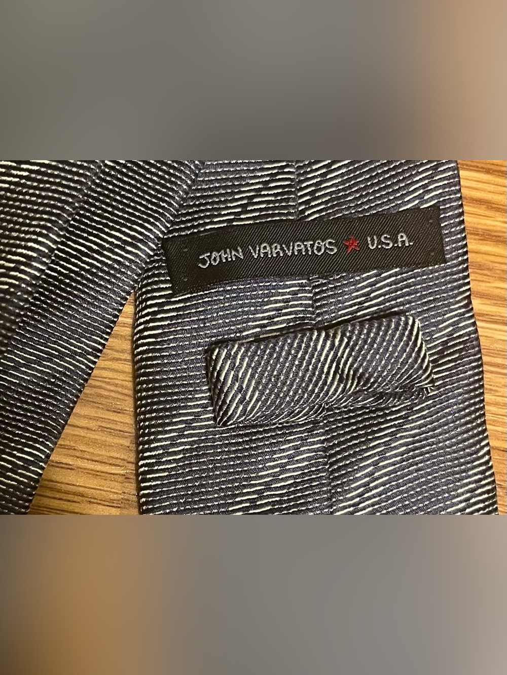 John Varvatos silk and viscose Striped Tie